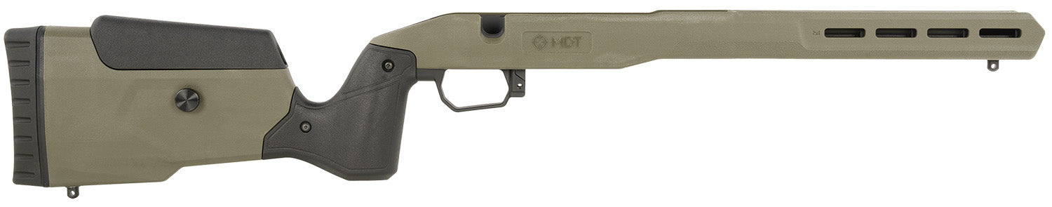 Mdt Sporting Goods Inc 109545ODG Field Stock ODG Fits Ruger American LA Long Action Right Hand