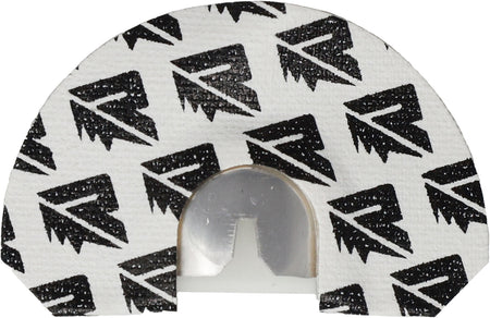 Riven 65245 Elkasus Small Dome Diaphragm Call Attracts Elk Species Black/White