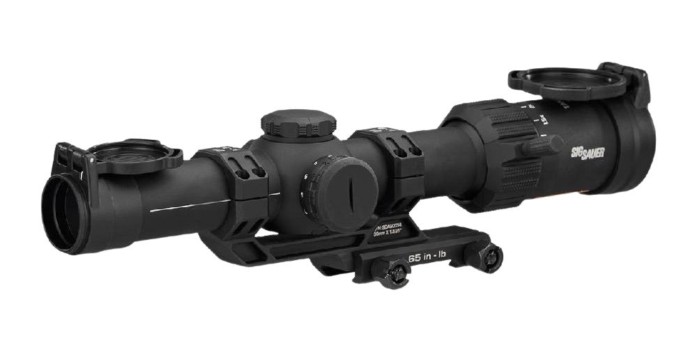 Sig Sauer Electro-Optics SOTM61003 Tango-MSR Black 1-6x 24mm Illuminated Hellfire Reticle