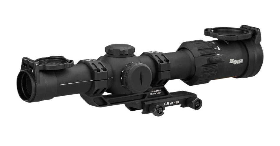 Sig Sauer Electro-Optics SOTM61003 Tango-MSR Black 1-6x 24mm Illuminated Hellfire Reticle
