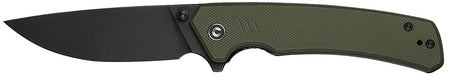 Civivi Knives C24012-2 Merit 3.28" Folding Drop Point Plain Black Stonewashed 14C28N Steel Blade, OD Green Textured G10 Handle