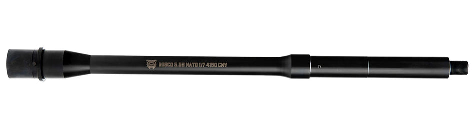 Rosco Manufacturing BL-145-GVT-556-7-M Bloodline 5.56 NATO 14.50" Nitride 4150 CMV Barrel