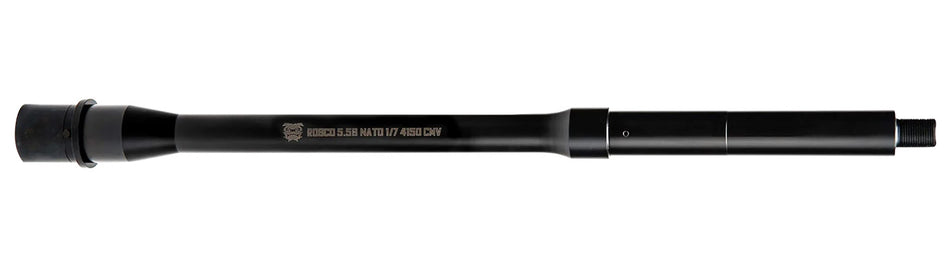 Rosco Manufacturing BL-16-GVT-556-7-M Bloodline 5.56 NATO 16" Nitride 4150 CMV Barrel