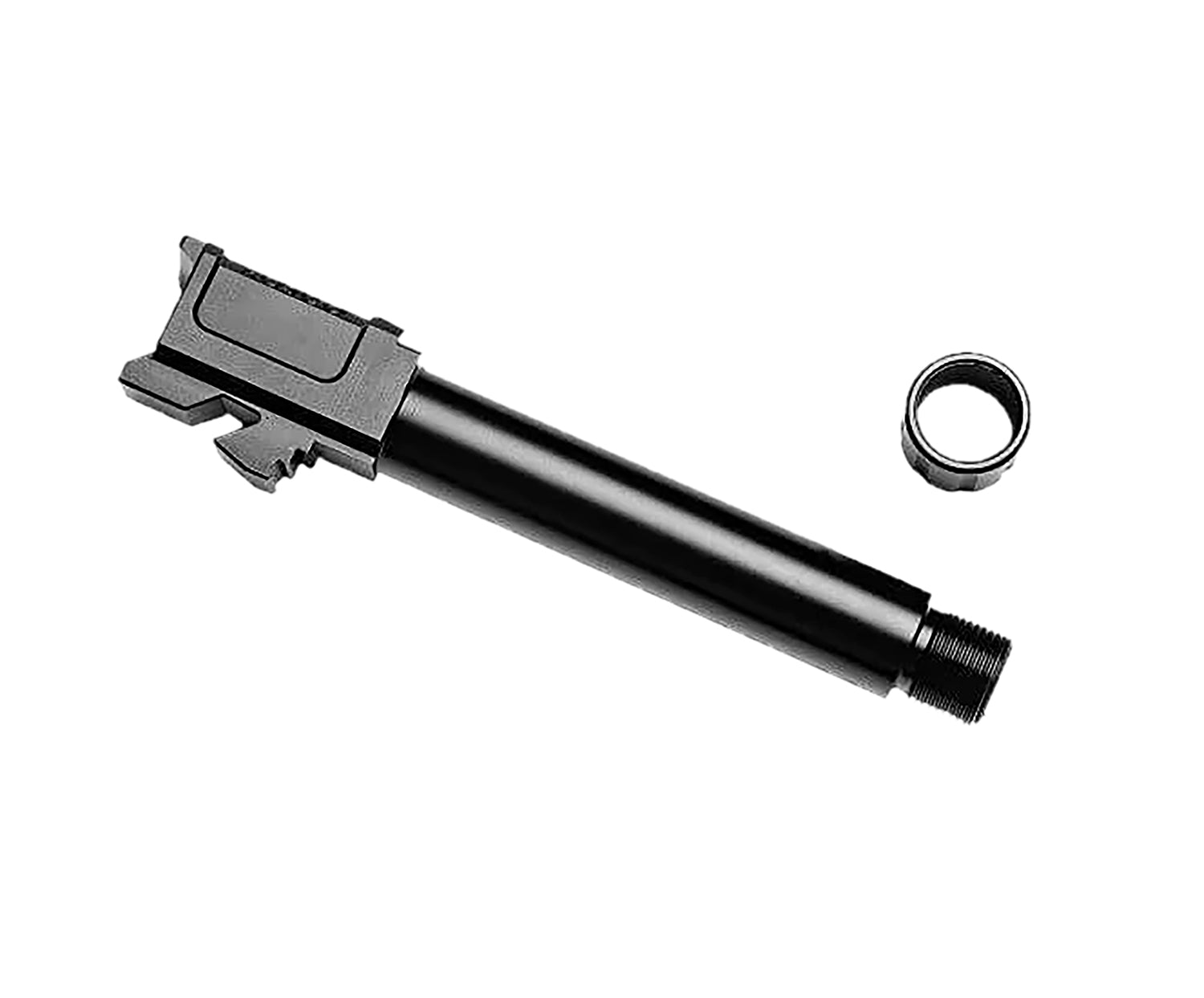 Rosco Manufacturing BL-G19-9MM-M-TB-V2 Bloodline 9mm Fits Glock 19 Gen 1-5 4.62" Stainless Steel