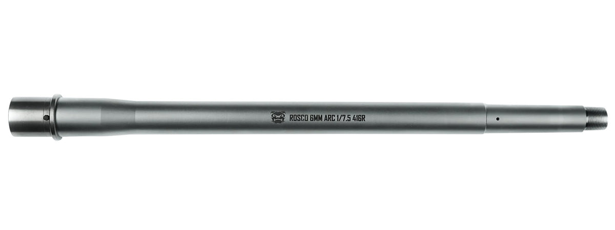Rosco Manufacturing PB-16-SPR-6MM-7.5-R Purebred 6mm ARC 16" Nickel Boron Stainless Steel Barrel