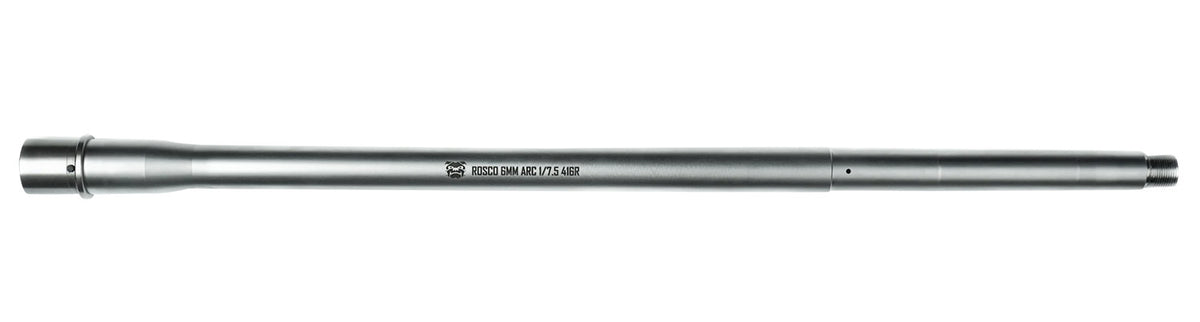Rosco Manufacturing PB-20-SPR-6MM-7.5-R1 Purebred 6mm ARC 20" Nickel Boron Stainless Steel Barrel