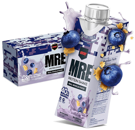 Redcon1 RC1MRERTDBBC12 MRE Ready to Drink Blueberry Cobbler 12 Pack 810044572537