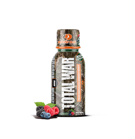 Redcon1 RC1TWSSWB Total War Energy Shots sour Wild Berry 12 Pack 810044579024
