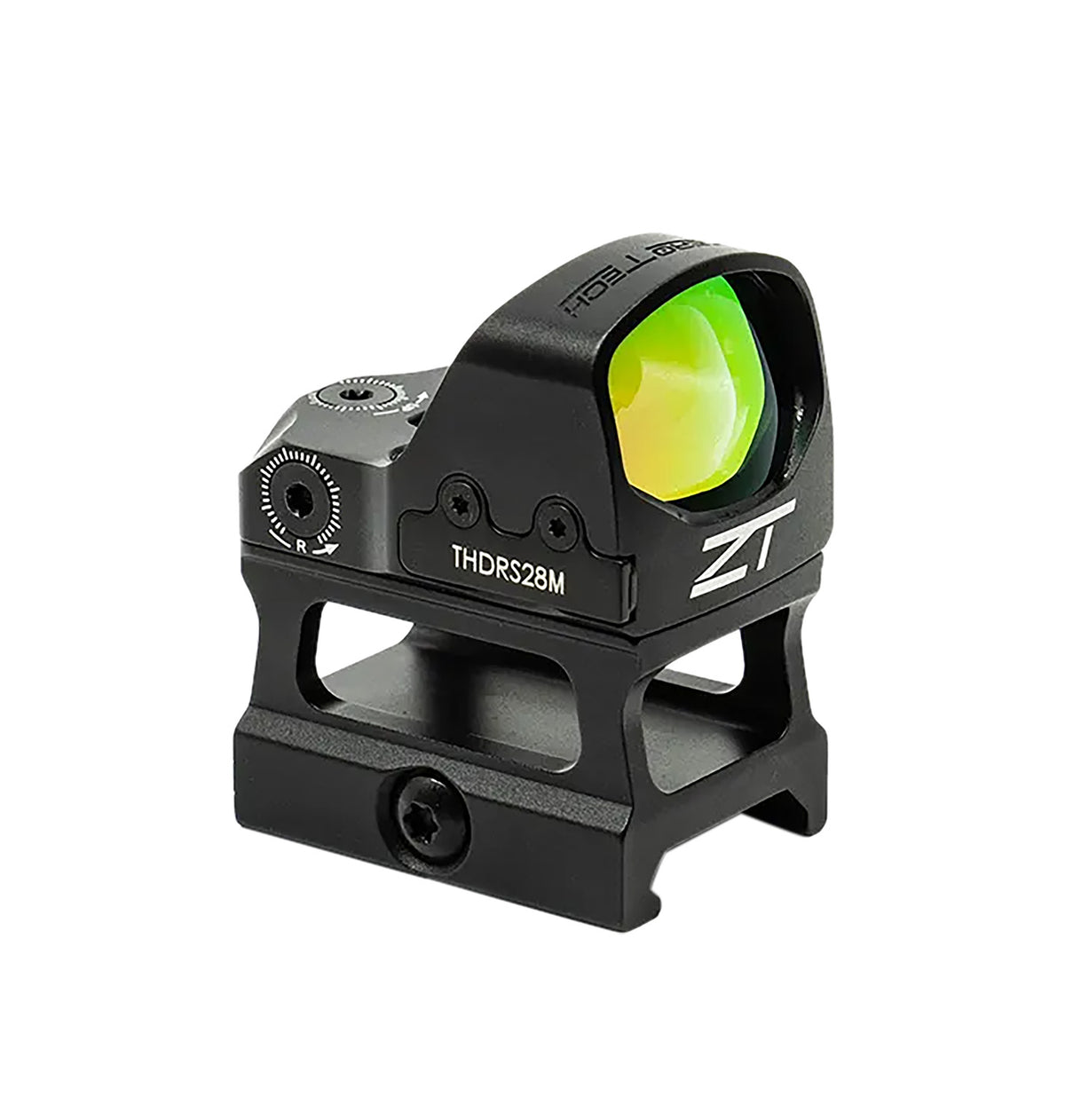 Zero Tech Optics THDRS28MH Thrive HD Black 1x 28mm x 20mm