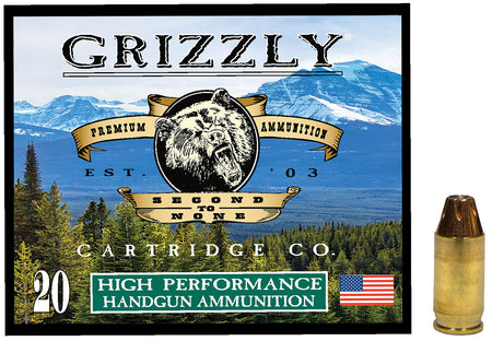 Grizzly Cartridge .380 ACP/Auto  90gr JHP Ammo
