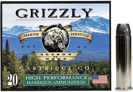 Grizzly Cartridge .357 Magnum  180gr Solid Ammo