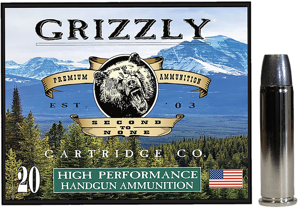 Grizzly Cartridge .357 Magnum  200gr Solid Ammo