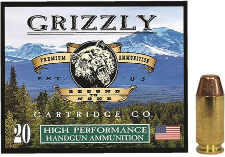 Grizzly Cartridge .40 S&W  200gr FMJ Ammo