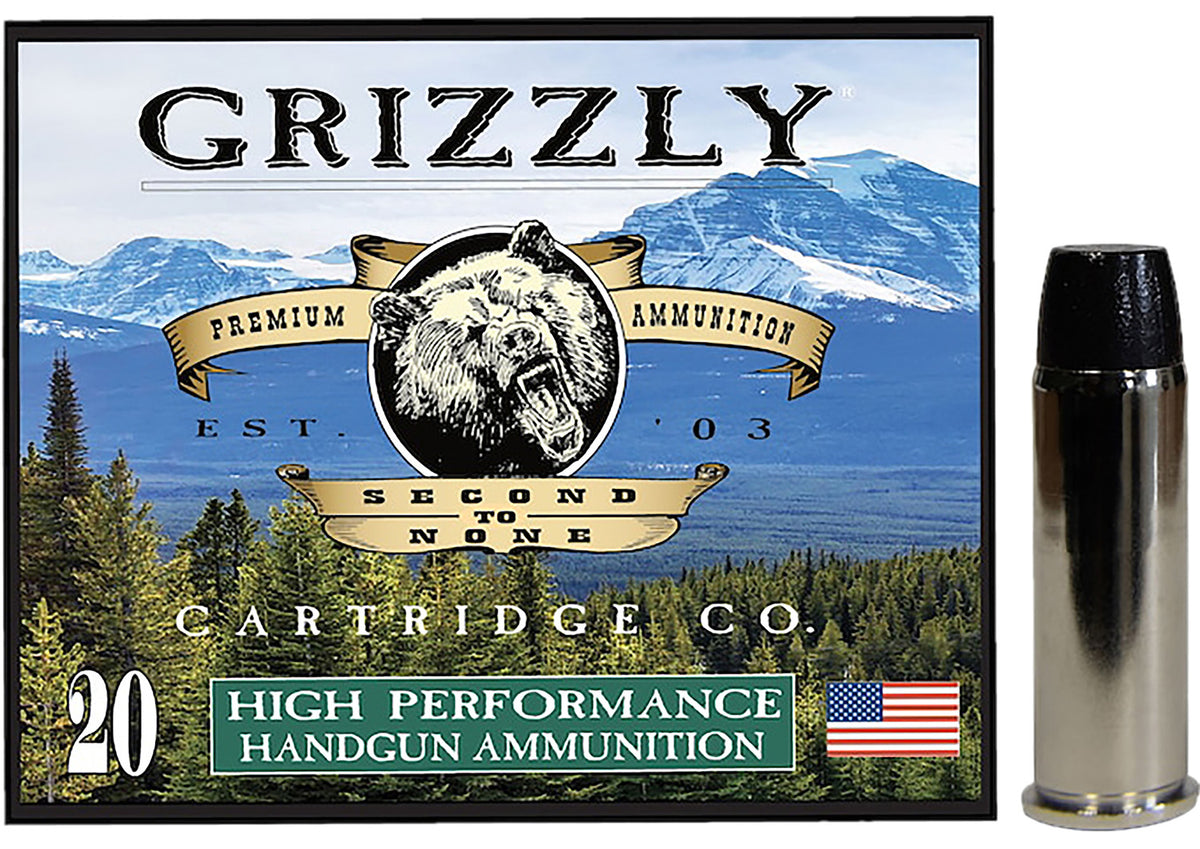 Grizzly Cartridge .44 Magnum  260gr Solid Ammo