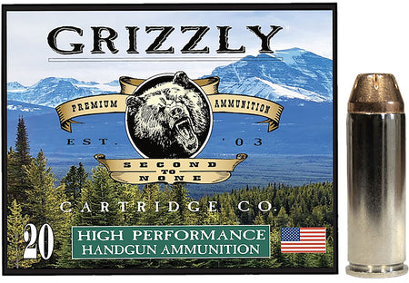 Grizzly Cartridge .45 Long Colt  225gr JHP Ammo