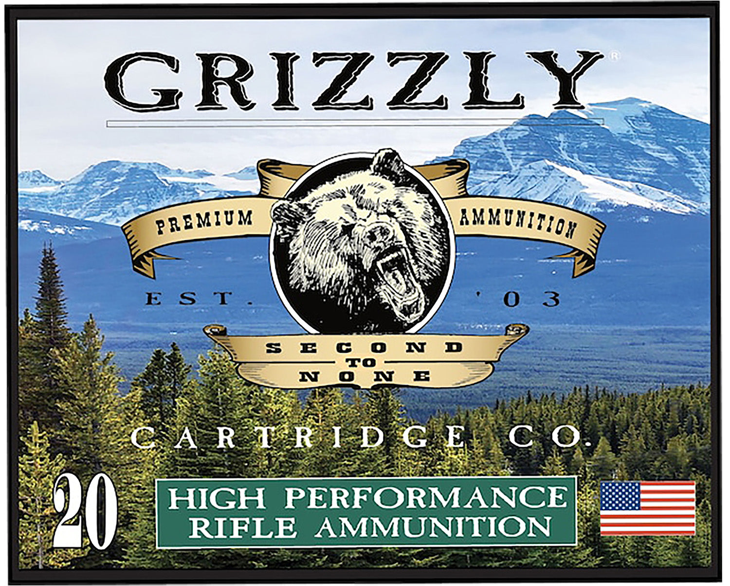 Grizzly Cartridge .45-70 Government  420gr Solid Ammo