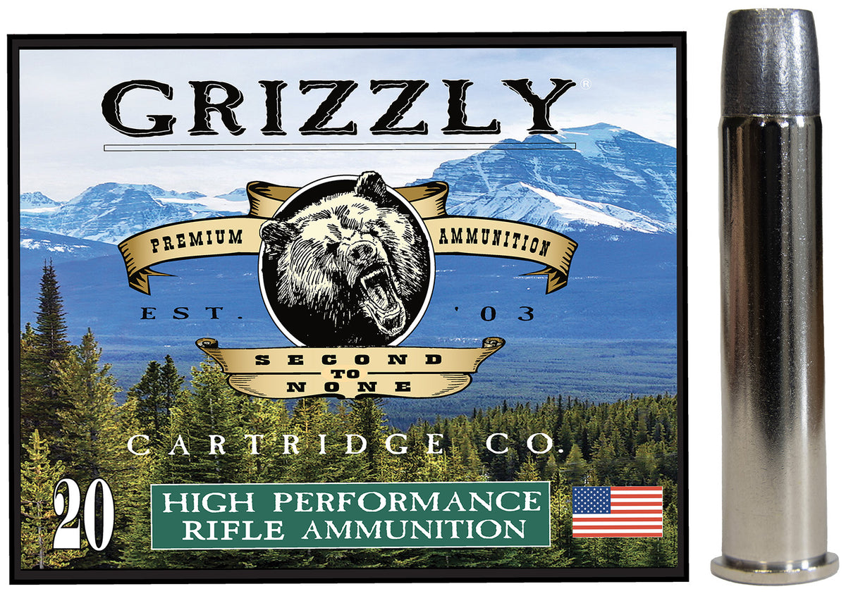 Grizzly Cartridge .45-70 Government  460gr FMJ Ammo