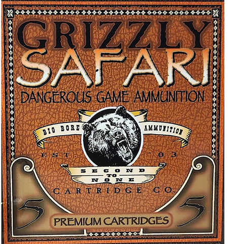 Grizzly Ammo GC416REM5 416RemMag 400gr Solid Brass 5 Per Box/10 Case