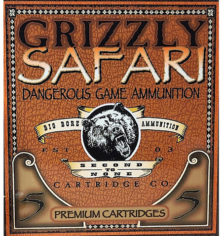 Grizzly Ammo GC47NE1 470NitroExpress 500gr Triple Shock X 5 Per Box/10 Case