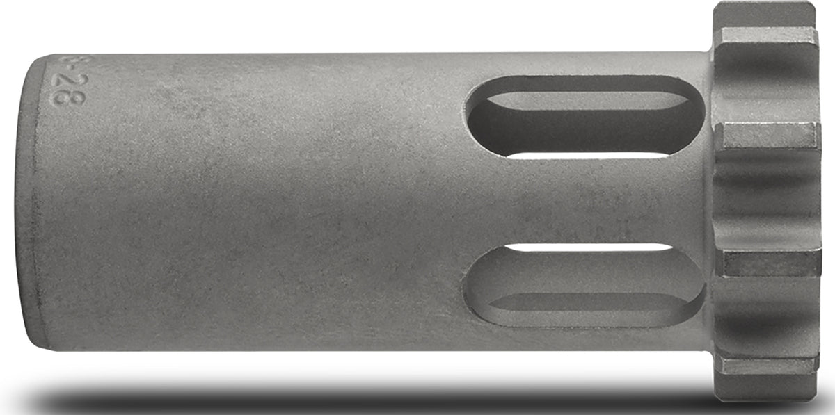 ADVANCED ARMAMENT COMPANY 64199 Ti-Rant .45 Cal .578"x28 Matte Stainless Steel