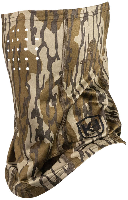 Moultrie KHT0213 Run N Gun Mossy Oak Bottomland 1/2 Face Mask OSFM