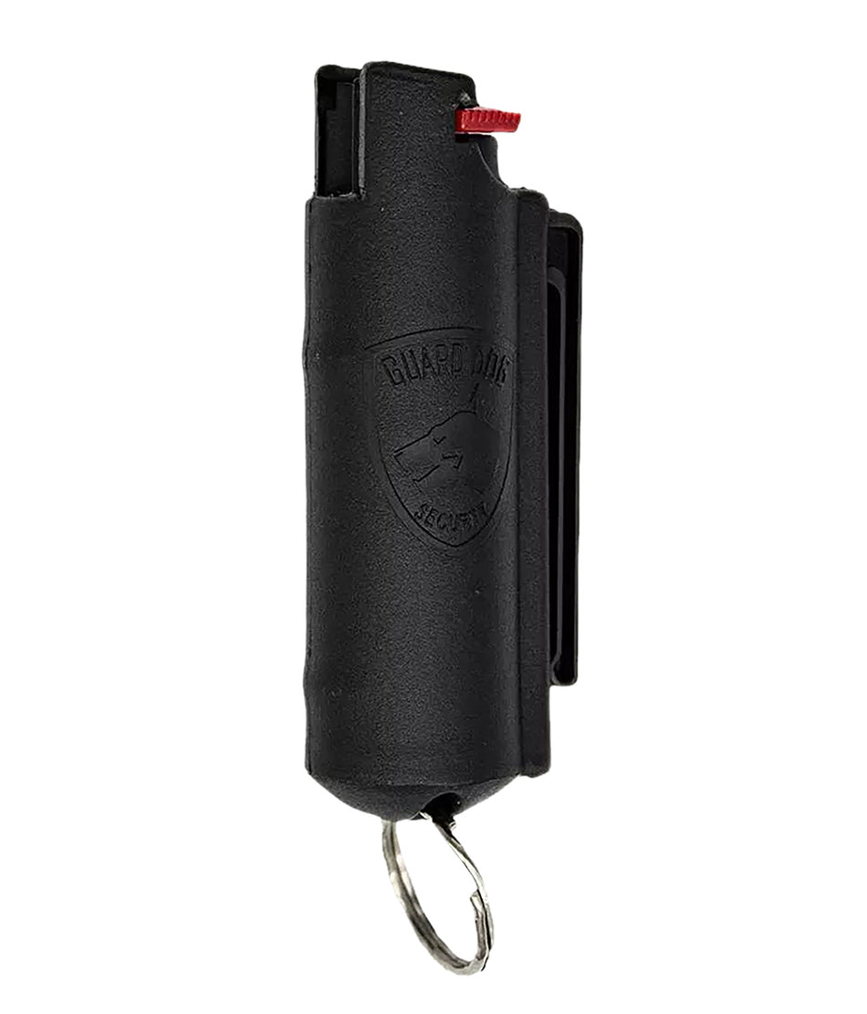 SKYLINE USA INC PSGDQABK Quick Action Red Pepper 16 ft Black Includes Belt Clip/Keychain