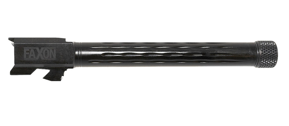 Faxon Firearms GB910N34LGQT 9mm Fits Glock 34 Black Nitride Steel