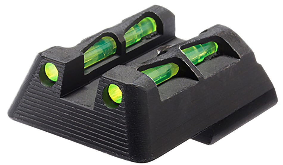 HiViz HKLW11 LiteWave Green/Red Black Frame Fits H&K 45/P30/VP9/VP40