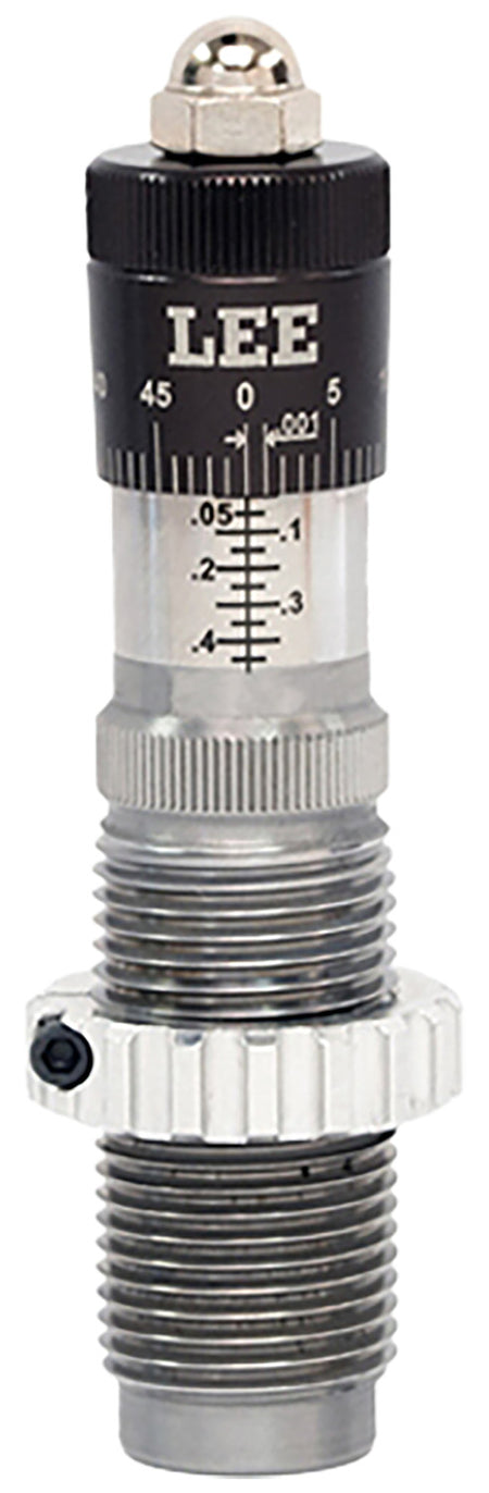 Lee Precision 92221 Micrometer Bullet Seating Die Black/Clear 308 Win Rifle Firearm