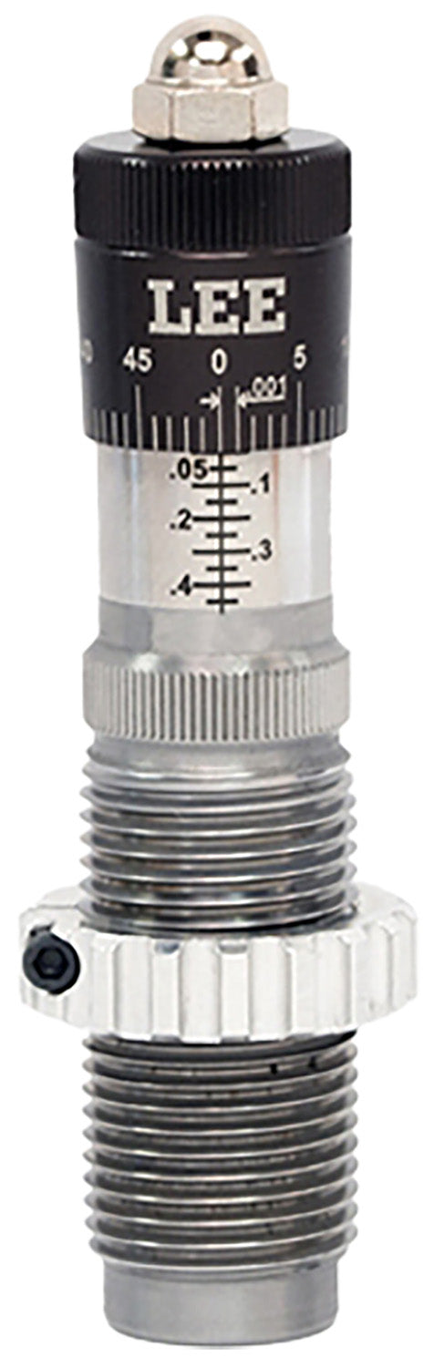 Lee Precision 92234 Micrometer Bullet Seating Die Black/Clear 22-250 Rem Rifle Firearm
