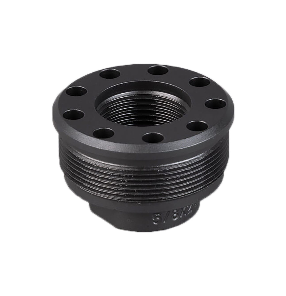 SilencerCo AC822 Alpha Direct Thread Mount Fits 9/16"x24 Black