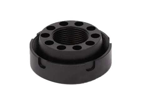 SilencerCo AC4741 Charlie Direct Thread Mount Fits 11/16"x24 Stainless Steel Oxide Black