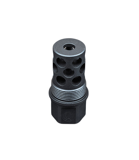 SilencerCo AC5232 TOMD Muzzle Brake Black Matte 1/2"x28 Threads 30 Cal