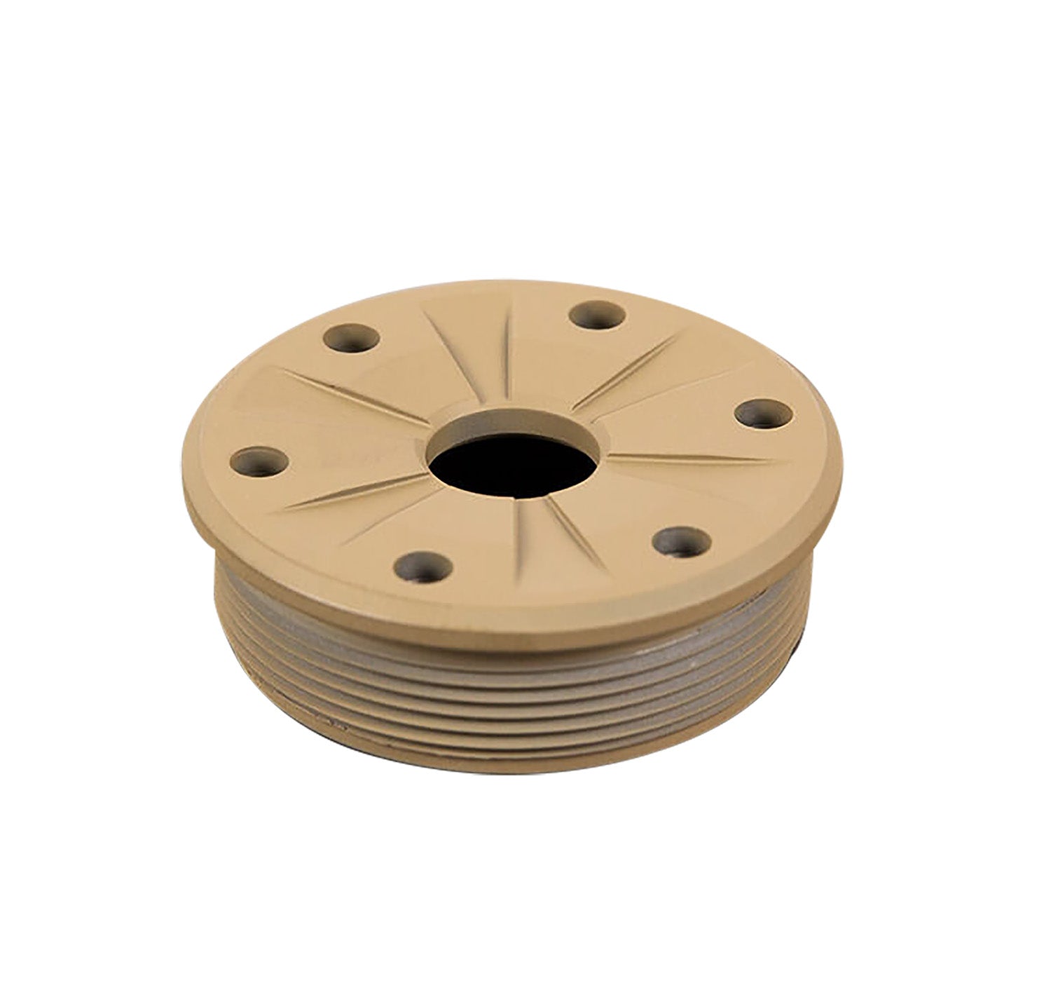 SilencerCo AC1370 Bravo Front Cap 223 Cal Fits Matte FDE