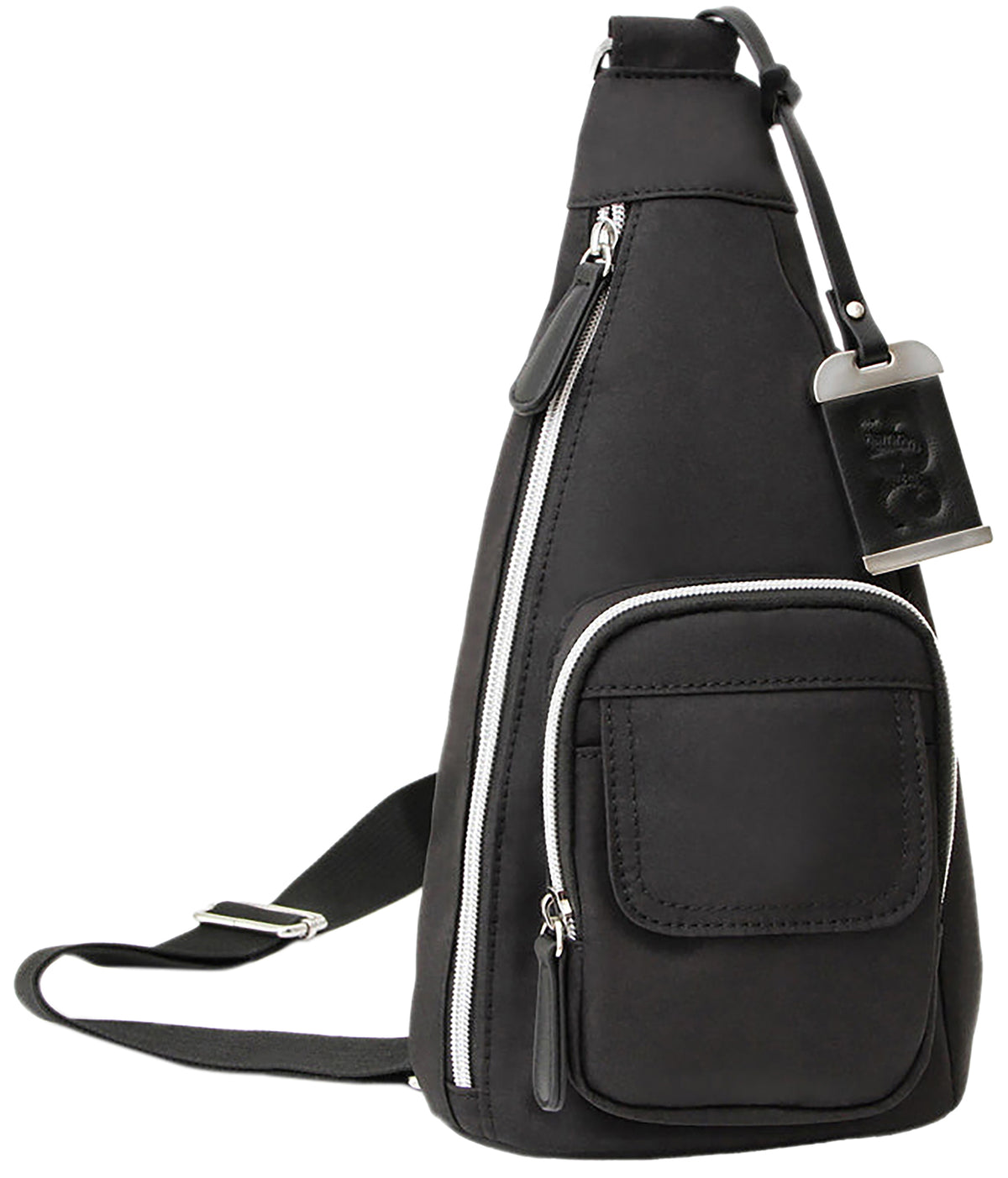 Bulldog Cases Sling Bag with Holster, Polyurethane Construction, Black BDP-084