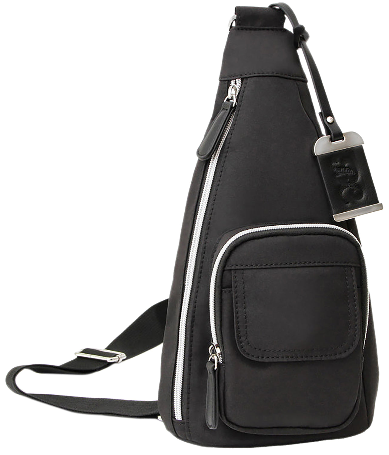 Bulldog Cases Sling Bag with Holster, Polyurethane Construction, Black BDP-084
