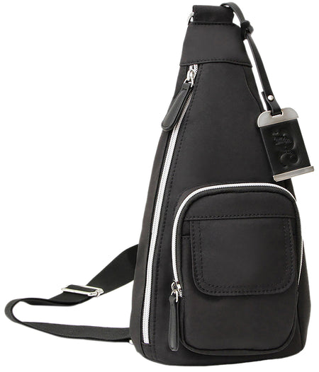 Bulldog Cases Sling Bag with Holster, Polyurethane Construction, Black BDP-084