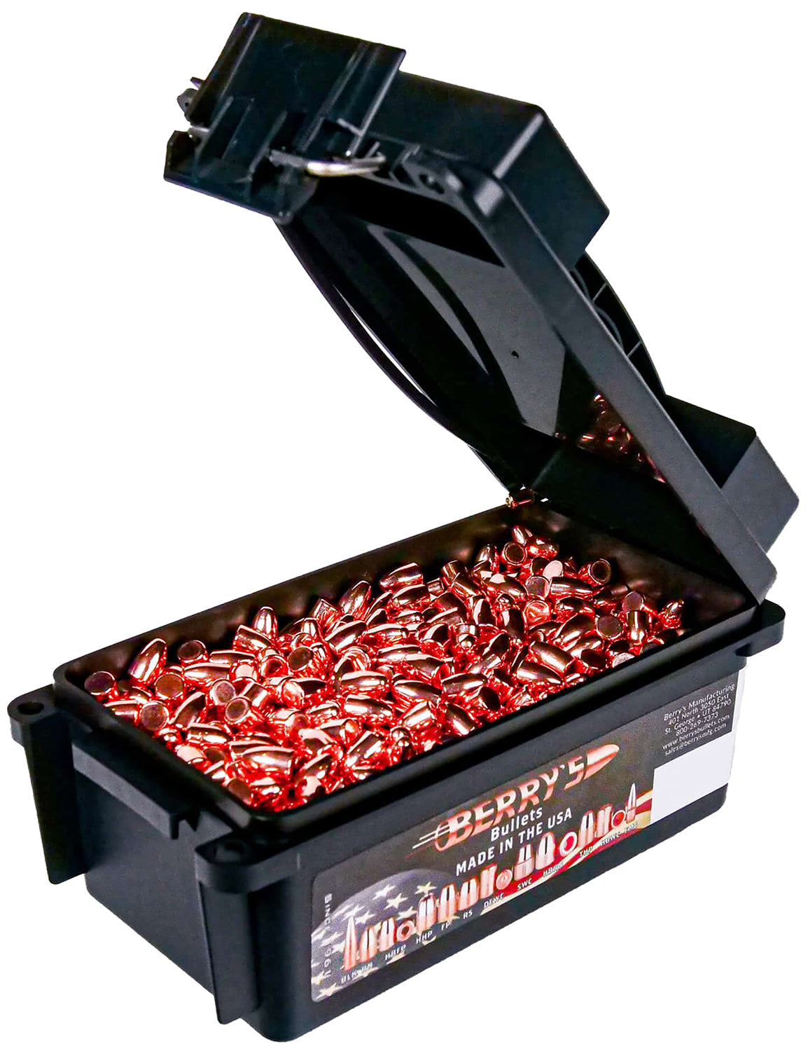 Berry's 27471 Superior 40S&W/10mm 180gr Flat Point