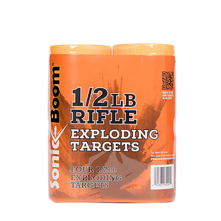 Sonic Boom/jerent SBTHP4P Rifle Exploding Target 0.50 lb 4 Pack