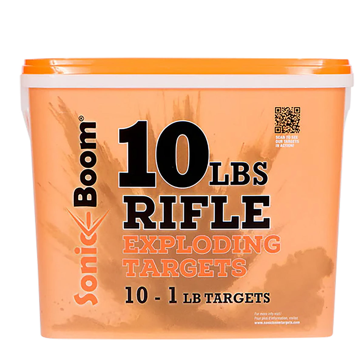 Sonic Boom/jerent SBT0110P Rifle Exploding Target 1 lb 10 Pack