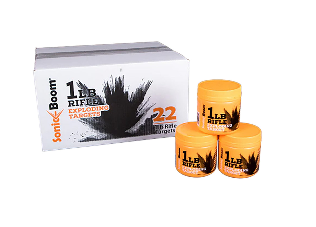 Sonic Boom/jerent SBT0120P Rifle Exploding Target 1 lb 22 Pack