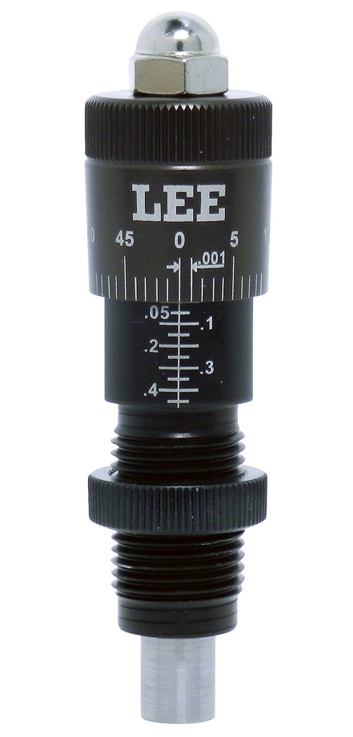 Lee Precision 92162 Micrometer Factory Crimp Adapter Black/Clear 44/45 Cal Pistol Firearm