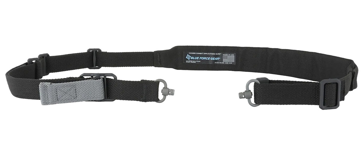 Blue Force Gear VCAS2TO1PB200AABK Vickers 221 Black Cordura 57"-67" OAL Padded Rifle