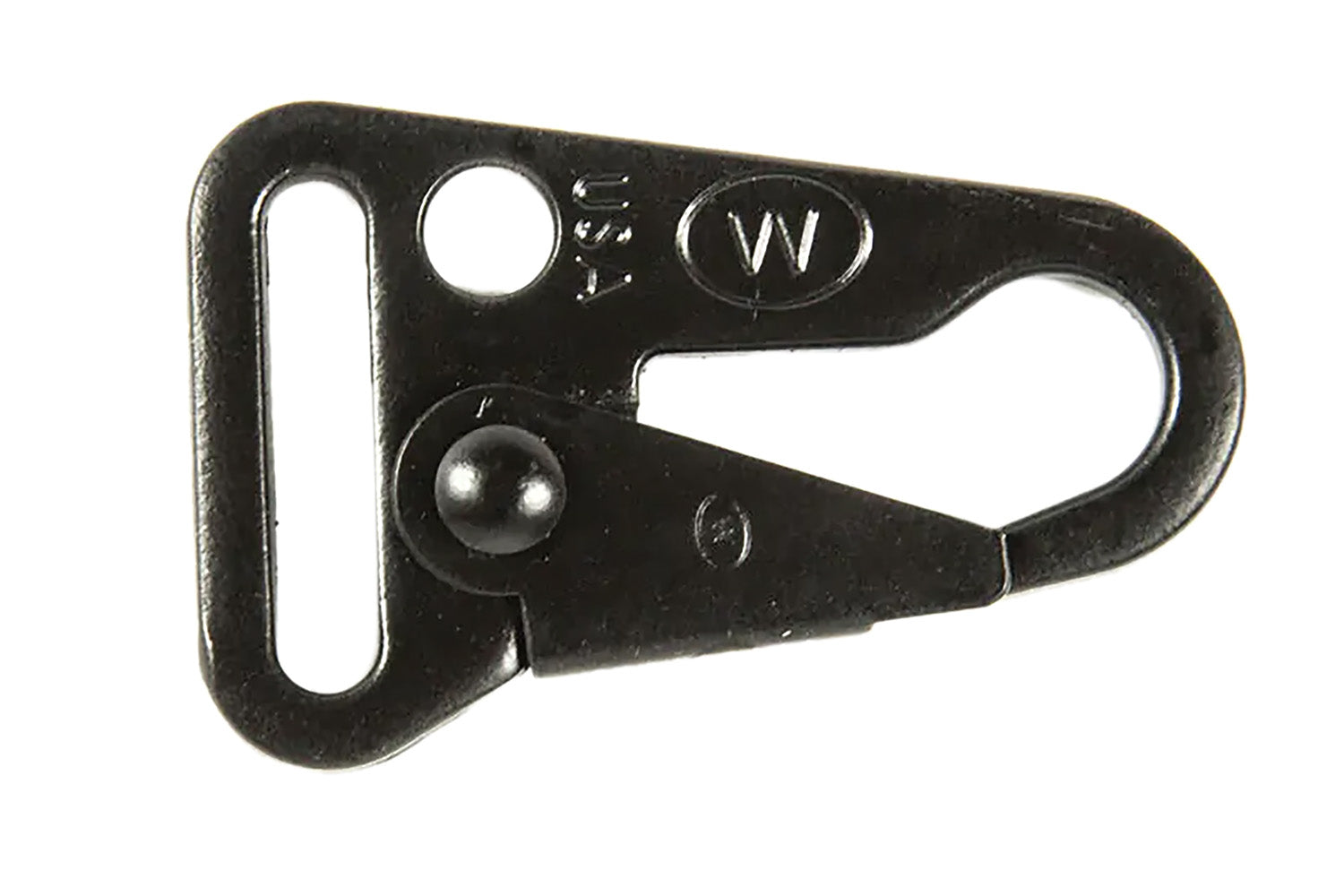 Blue Force Gear HK100 Sling Snap Hook Black Steel 1" Sling Loop 814520019905
