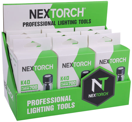 NEXTORCH K40PDQ 9PC. K40 COUNTERTOP DISPLY