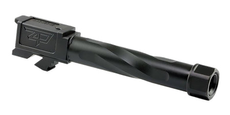 Zaffiri Precision ZP.19BTBN 9mm Fits Glock 19 Gen 1-5 4.60" Black 416R Stainless Steel
