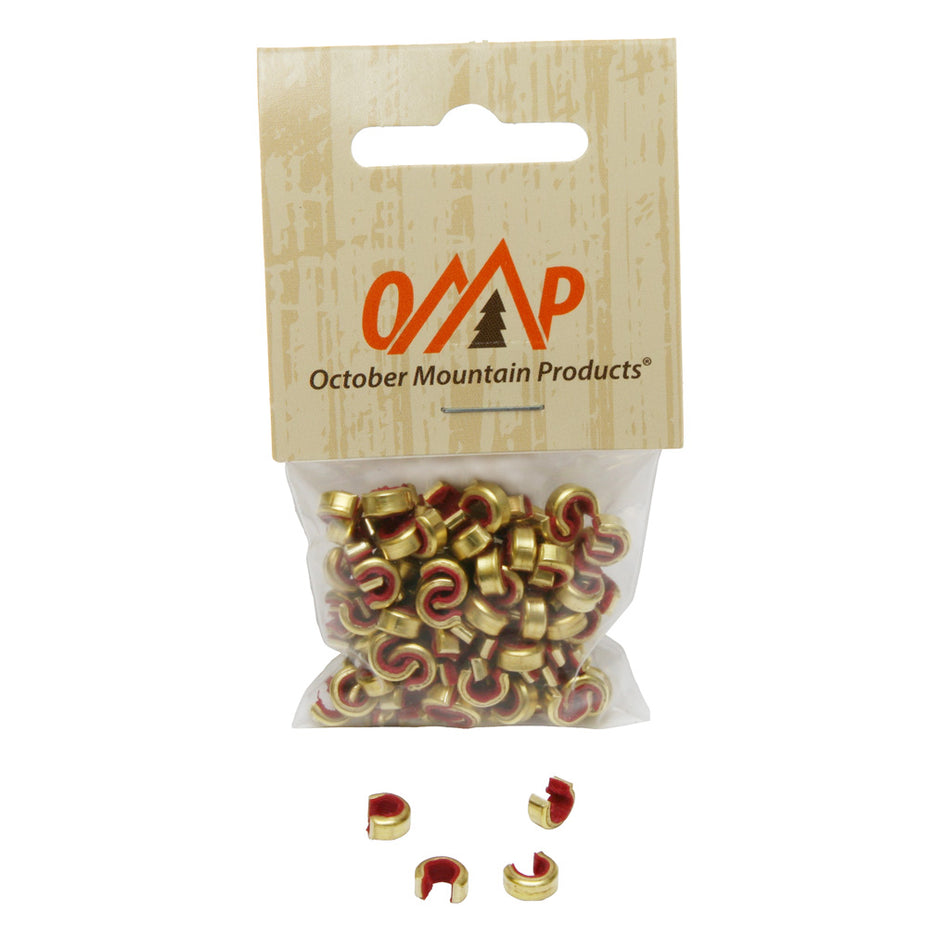 October Mountain Nock Sets XL Red 100 pk.