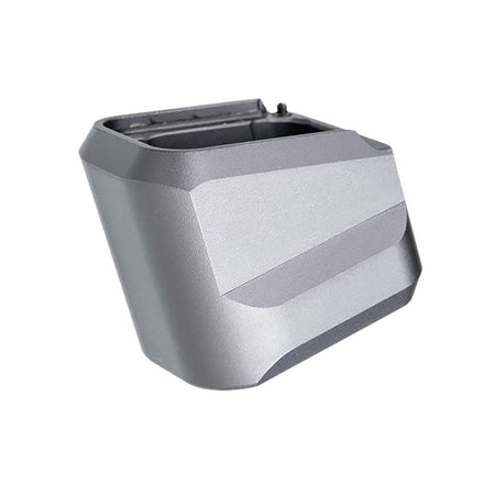 Tyrant CNC TDVP9MAGEXGREY Magazine Extension Fits H&K VP9/VP40/VP30 5rd Grey Aluminum
