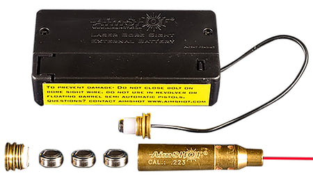 Aimshot BS22320X Laser Boresighter Cartridge 223 Rem Brass 20X Brighter