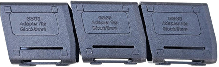 ATI GERMGSG9GLK Magazine Adapter 9mm Fits Glock Black 3 Pack